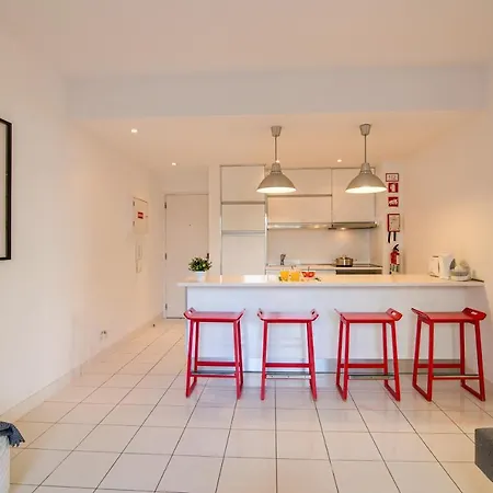 Modern Apartment By The Sea Quarteira Exterior photo
